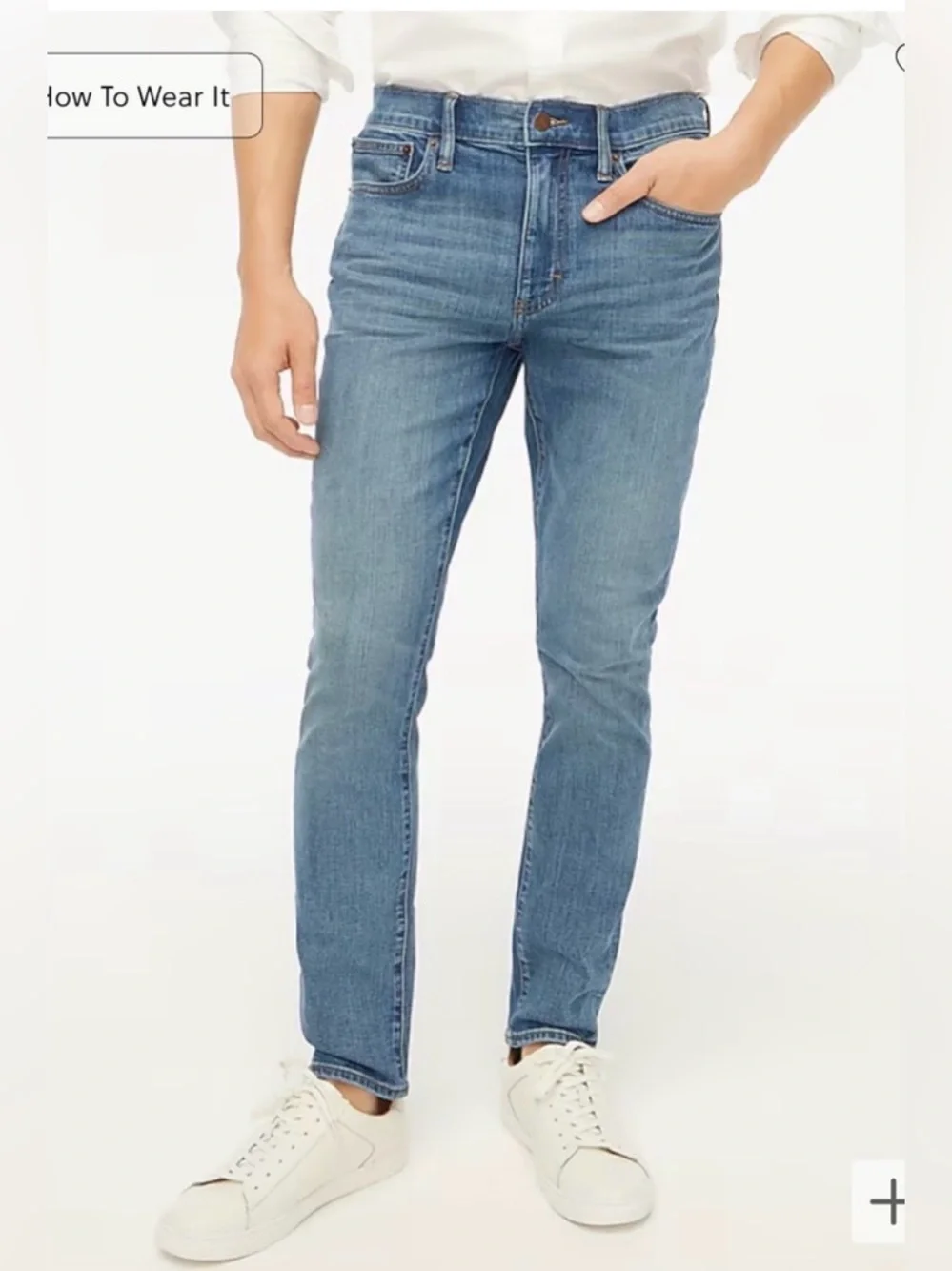 J.Crew slim-fit flex jean in cliffs wash
